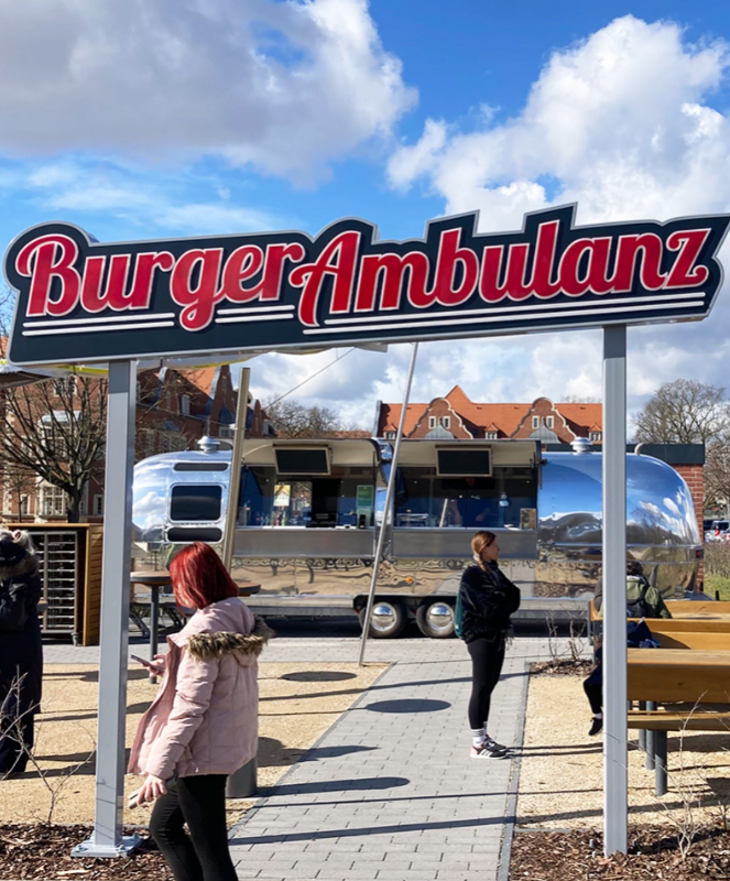 Produktbild von Unser Foodtruck: Die Burger-Ambulanz